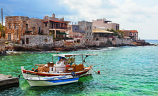 Port w Grecji