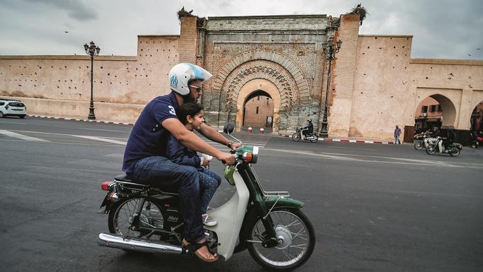 Bab Agnaou - najpiękniejsza z 19 bram starego miasta Marrakeszu
