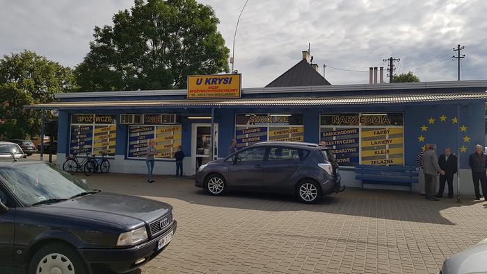 Jeruzal. To przed tym sklepem kręcono sceny serialu Ranczo