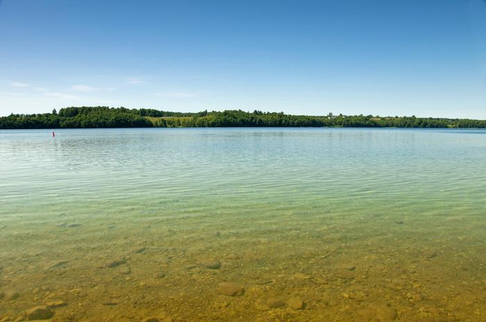 Hańcza, to najgłębsze jezioro w Polsce. Narazie. W Bełchatowie powstaje niemal dwa razy głębszy zbiornik