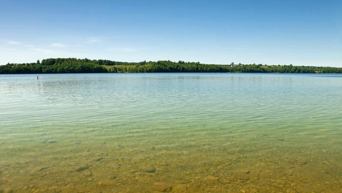 Hańcza, to najgłębsze jezioro w Polsce. Narazie. W Bełchatowie powstaje niemal dwa razy głębszy zbiornik