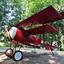 Samolot Czerwonego Barona w parku Sikorskiego