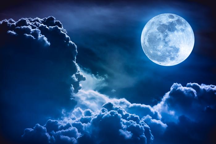 Pełnia księżyca, zdjęcie ilustracyjne