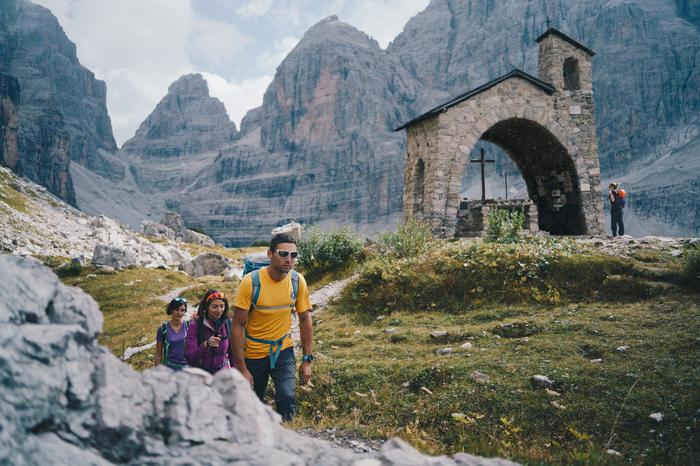 Dolomiti Brenta Trek - jedna z tras trekingowych w Dolomitach