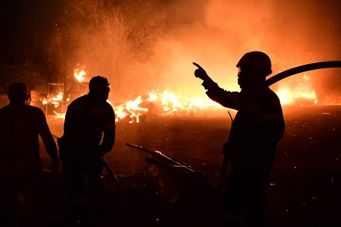 Pożary w Grecji. Ogień w pobliżu miejsca narodzin igrzysk