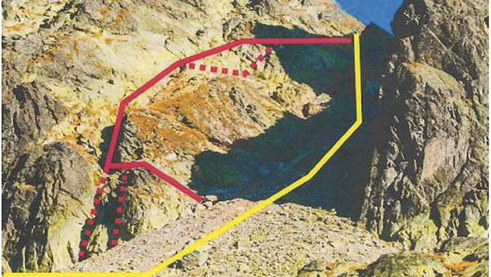 Pierwsza w tatrach via ferrata powstała po słowackiej stronie gór - na szlaku prowadzącym z Doliny Pięciu Stawów Spiskich do Doliny Staroleśnej