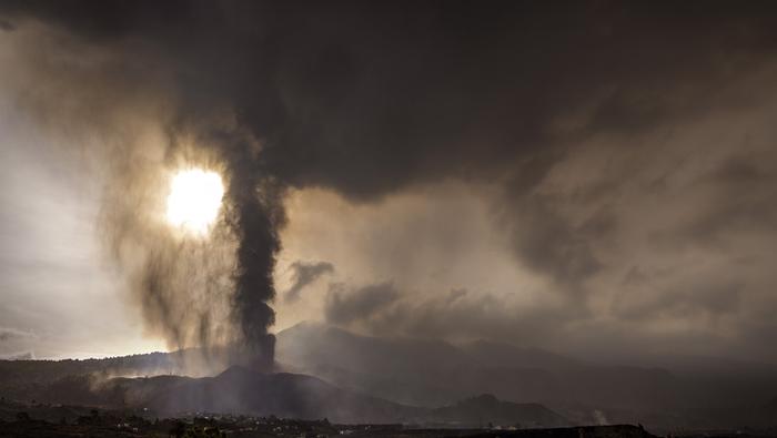 Erupcja wulkanu na La Palmie