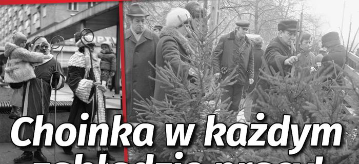 Święta w PRL-u. Mikołaje na ulicach, pomarańcze obiektem pożądania. Jak wyglądała świąteczna gorączka w PRL-u?
