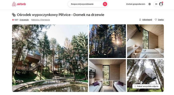 Rakovica w Chorwacji. Domki na drzewie będą hitem wakacji 2022?